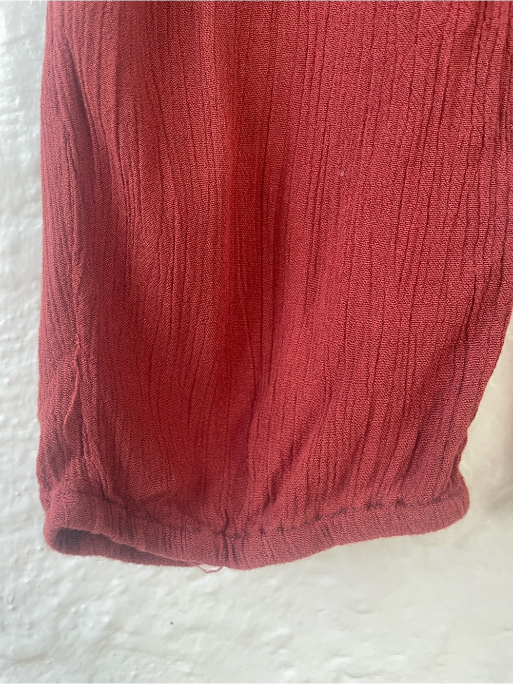 Ett Twa By Anthropologie Women's Sulawesi Smocked Joggers In Cedar; XS - Picture 4 of 7
